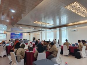 Peserta Pelatihan Pengelolaan Website Fakultas Ushuluddin dan Adab di Hotel Grand Tryas Cirebon