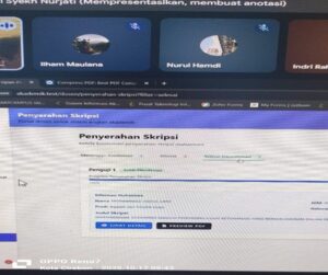 SOSIALISASI APLIKASI DIGITALISASI LEMBAR PENGESAHAN DAN PERSETUJUAN PASCA SIDANG MUNAQASYAH