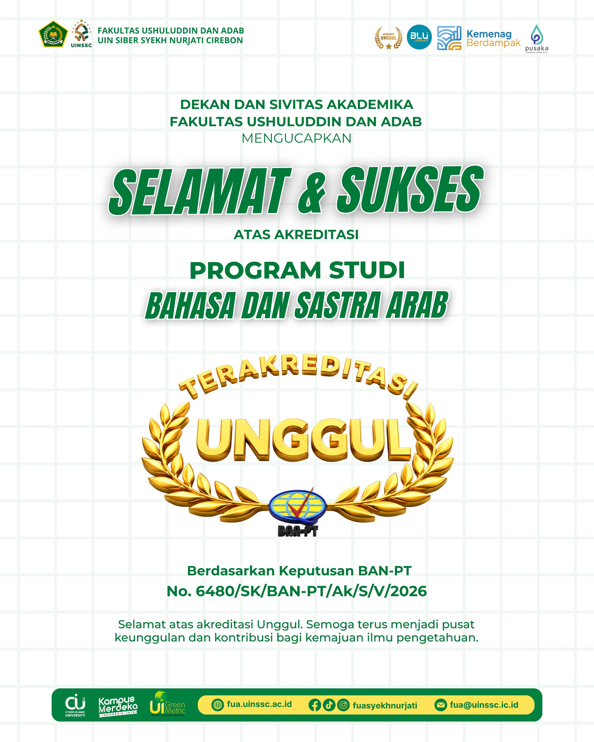 AKreditasi Unggul BSA